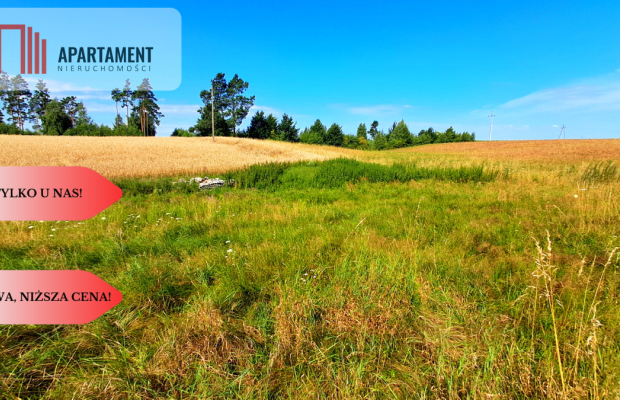 Do końca kwietnia nowa cena!Działka budowlana!!