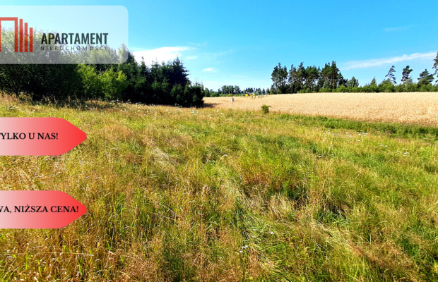 Do końca kwietnia nowa cena!Działka budowlana!!