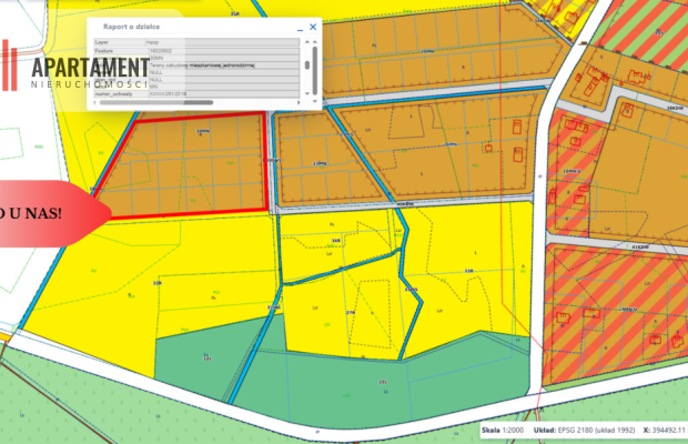 Szlakiem Napoleona! Działki Budowlane Brunów!MEDIA