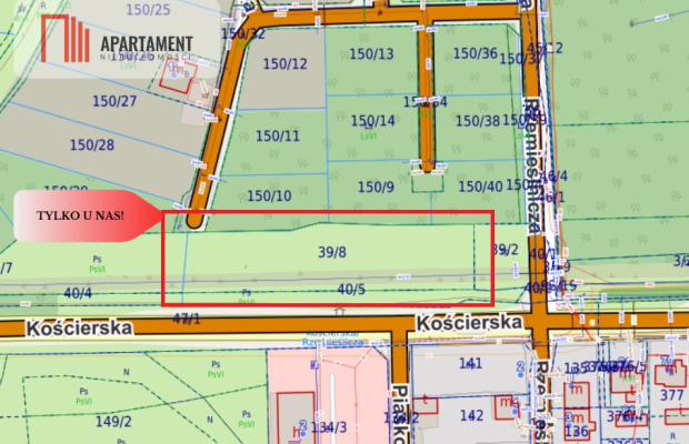 Działka Inwestycyjna w Skarszewach - 3964m² z WZ