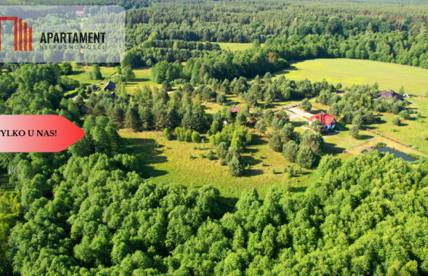 Tylko u Nas! Działka przy Wdzie w Borach Tucholski