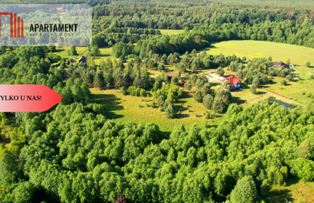 Tylko u Nas! Działka przy Wdzie w Borach Tucholski