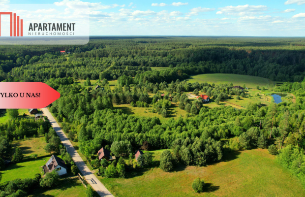 Tylko u Nas! Działka przy Wdzie w Borach Tucholski