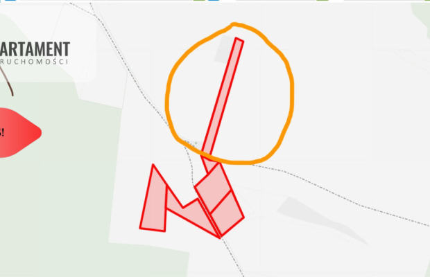 Działka Rolna Rogów Wołowski/gm. Wińsko