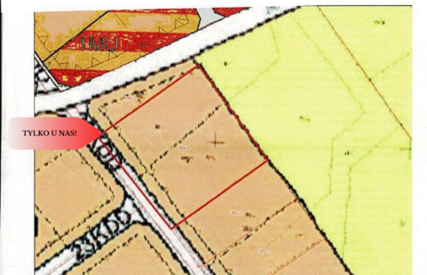 Działka w leśnym otoczeniu w Złotowie gm. Zawonia