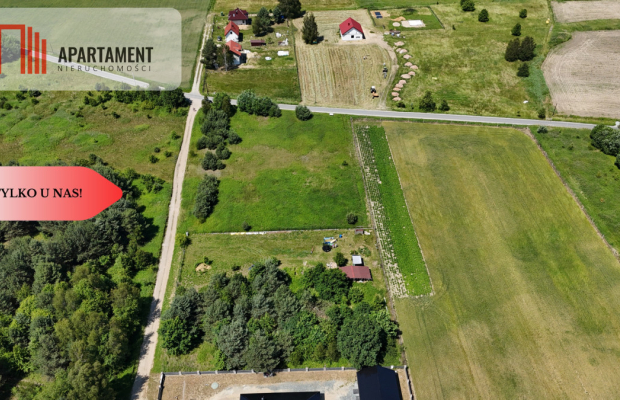 Działka w leśnym otoczeniu w Złotowie gm. Zawonia