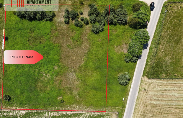 Działka w leśnym otoczeniu w Złotowie gm. Zawonia