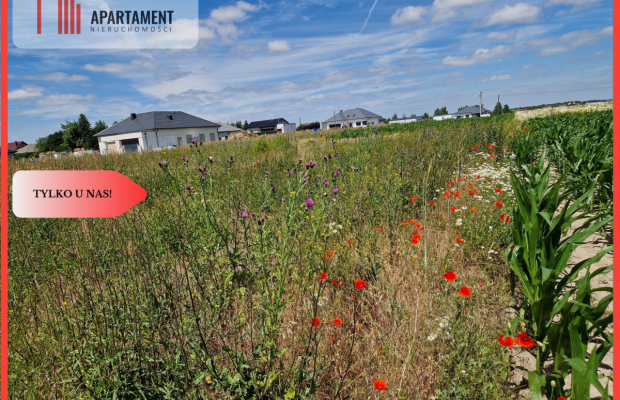 Działka budowlana z MPZP - zabudowa jednorodzinna
