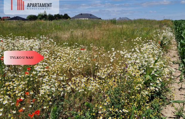 Działka budowlana z MPZP - zabudowa jednorodzinna