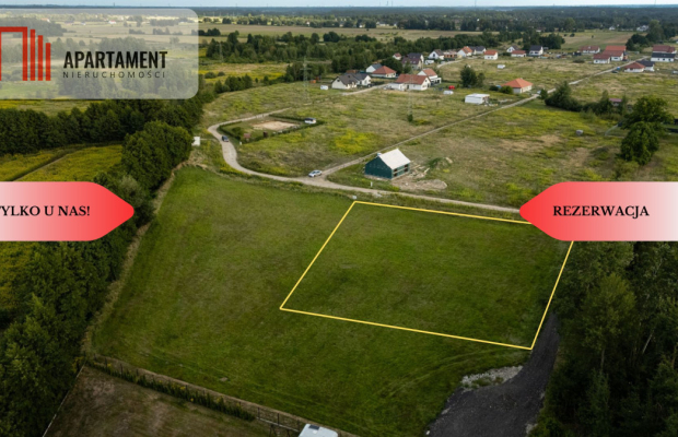 Atrakcyjna działka budowlana/rezerwacja