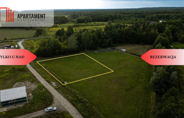 Atrakcyjna działka budowlana/rezerwacja