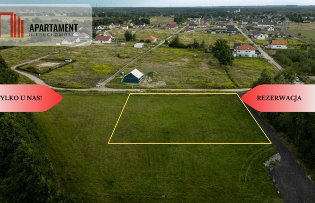 Atrakcyjna działka budowlana/rezerwacja