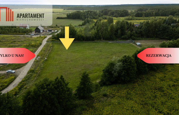 Atrakcyjna działka budowlana/rezerwacja