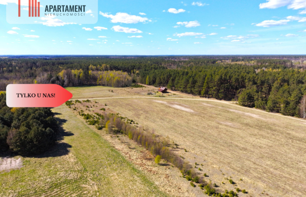 Działka z pięknym widokiem na polany! Las!