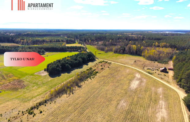 Działka z pięknym widokiem na polany! Las!