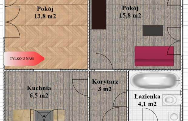 TYLKO U NAS ! Duża działka w dobrej okolicy.