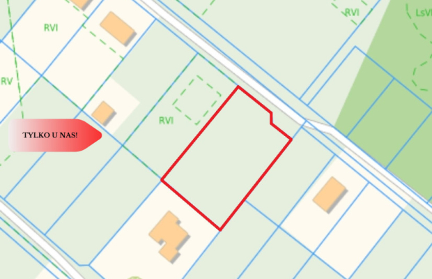 TYLKO U NAS! Działka z miejscowym planem!