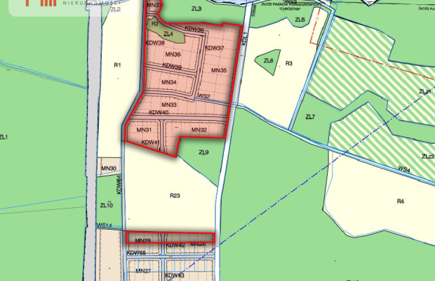 Działka inwestycyjna/ Raszówka