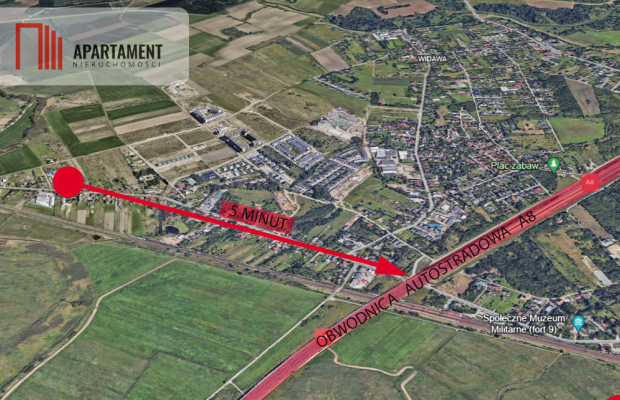 Działka inwestycyjna z szybkim dostępem do AOW