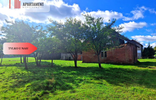 Tylko u nas! Siedlisko ze starymi zabudowaniami.