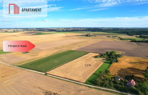 Tylko u nas !!! Działki ze stawem.