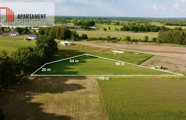 Okolice Trzebnicy! Duża działka z mediami! Bez PCC