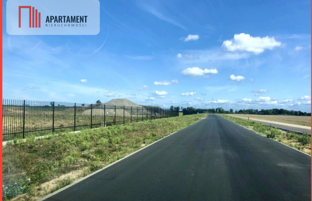 Działka inwestycyjna przy DK10