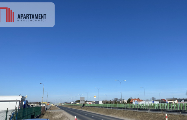 Działka inwestycyjna przy DK10