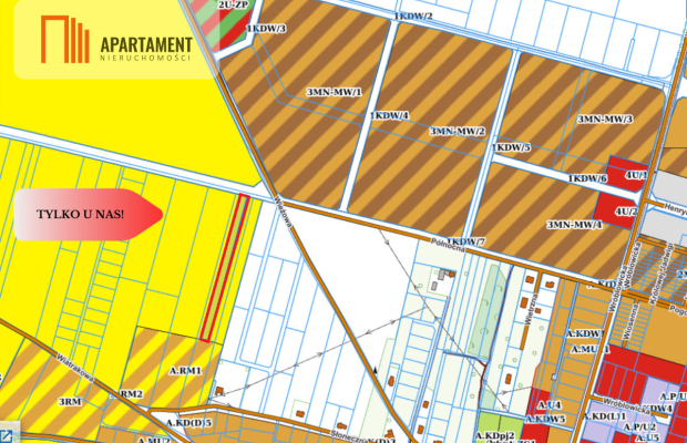 Działka 40 arów Lutynia