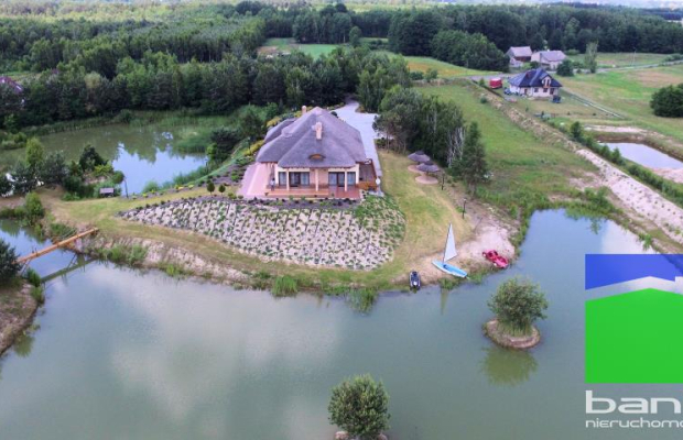 Ranczo 5 ha ze stawem blisko term w Uniejowie