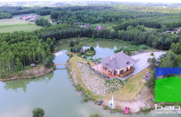 Ranczo 5 ha ze stawem blisko term w Uniejowie