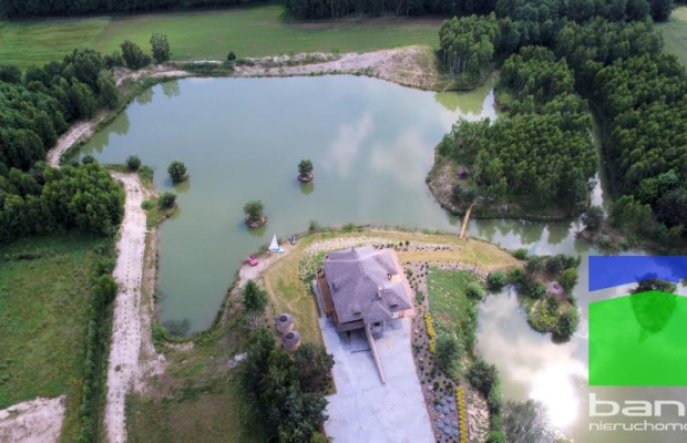Ranczo 5 ha ze stawem blisko term w Uniejowie