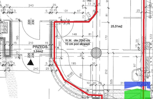 Centrum - gabinet 25,5 m2 parter