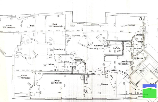 Widzew Wschód - lokal biurowo-usługowy Ip 195 m2