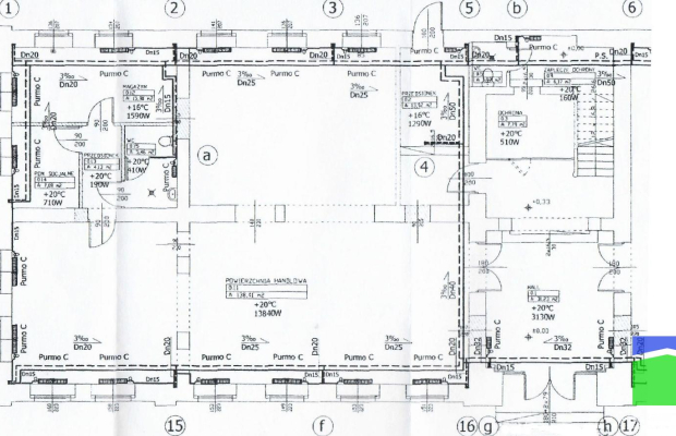 Pabianice / Centrum - lokal pow. 188 m2 parter