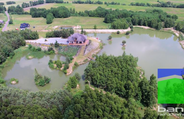 Ranczo 5 ha ze stawem blisko term w Uniejowie