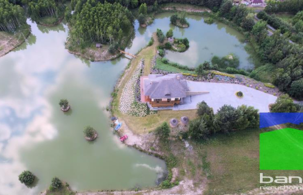 Ranczo 5 ha ze stawem blisko term w Uniejowie