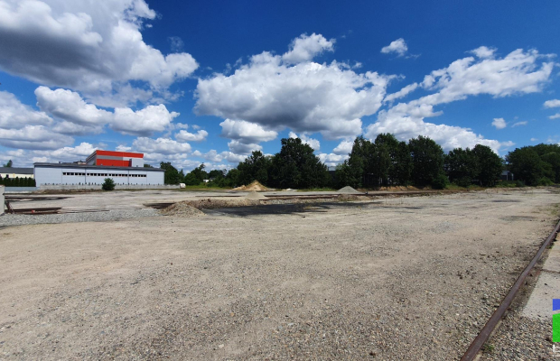 Teren 3,93 ha z bocznicą kolejową woj. łódzkie