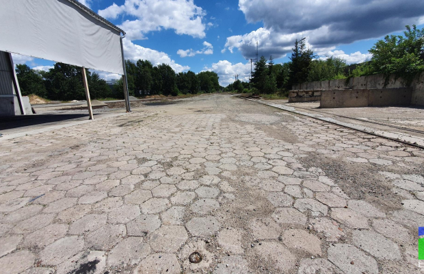 Teren 3,93 ha z bocznicą kolejową woj. łódzkie