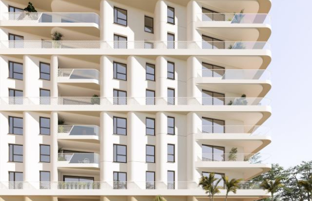 Nowoczesny apartament 100 m od morza w Villajoyosa