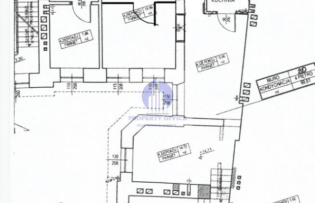 Śródmieście: lokal biurowy 164,73m2 do wynajęcia