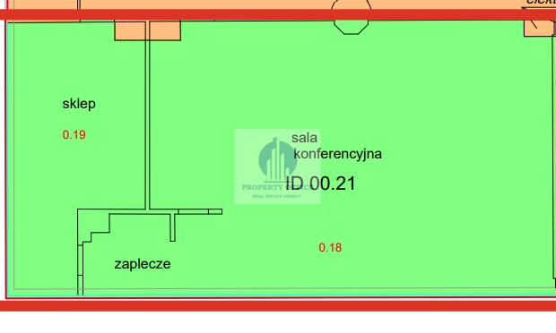 Śródmieście: lokal handlowo-usługowy 132m2 do wynajęcia