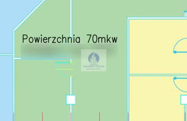 Wola: lokal biurowy 75,60 m2 do wynajęcia