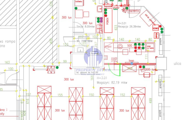 Mokotów: lokal handlowo-usługowy 13,77m2 do wynajęcia