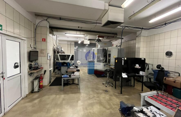 Bielany: lokal magazynowo-produkcyjny 1291,36m2 do wynajęcia