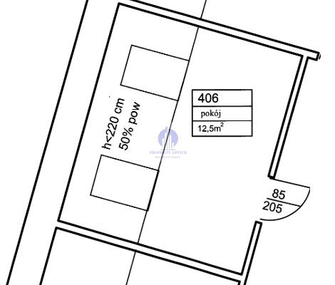 Śródmieście: biuro 12,50 m2 do wynajęcia