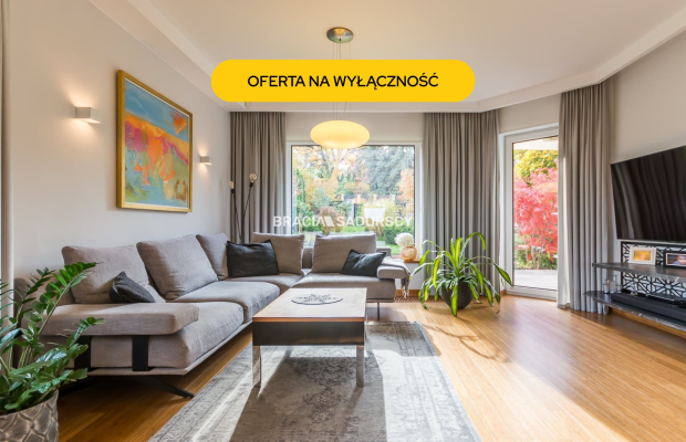 Dom za wzgórzu, widok na Kraków, 4 sypialnie