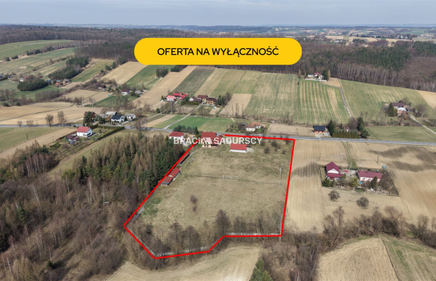 Duży dom 631 m² + 1,76 ha | potencjał inwestycyjny