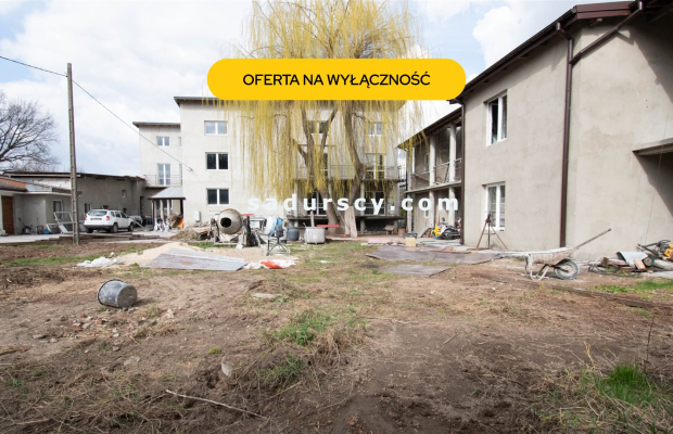 Do wydzierżawienia   Dom Spokojnej Starości w stanie surowym częściowo zamkniętym, na obrzeżach Konstancina - Jeziornej pod War