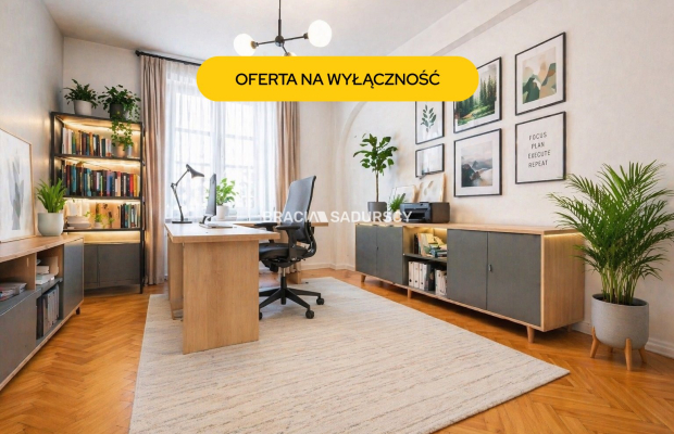 Przestronne mieszkanie na Starym Mieście.